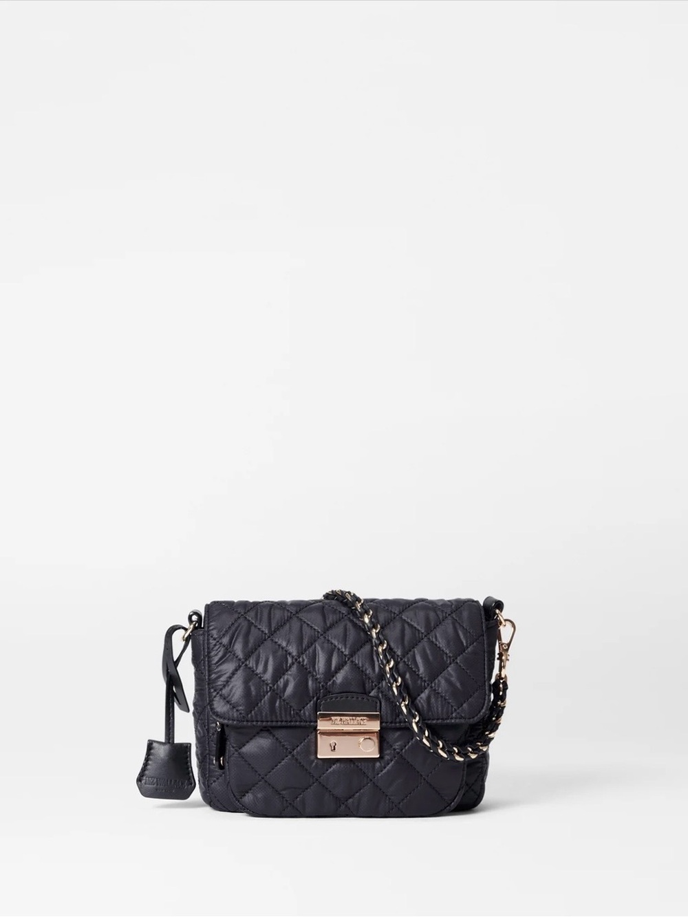MZ Wallace Black Small Crosby Lock Crossbody - Picture 2 of 4